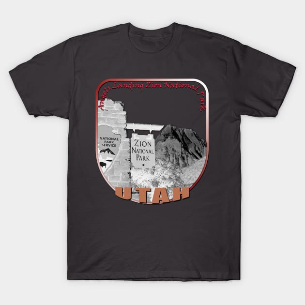 Zion National Park, Utah T-Shirt by TeeText